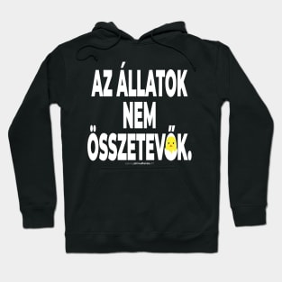 Vegán Aktivista Grafika #takingblindfoldsoff 22 magyar Hoodie